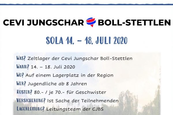 SoLa vom 14. bis 18. Juli 2020
